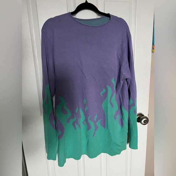 Blackmilk Flaming Pastel Oversized Knit Sweater - Picture 2 of 4